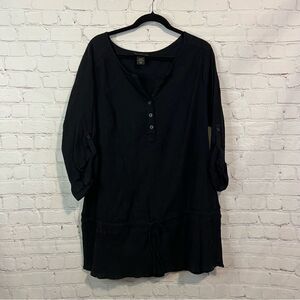 Lane Bryant Black Tunic Size 18/20